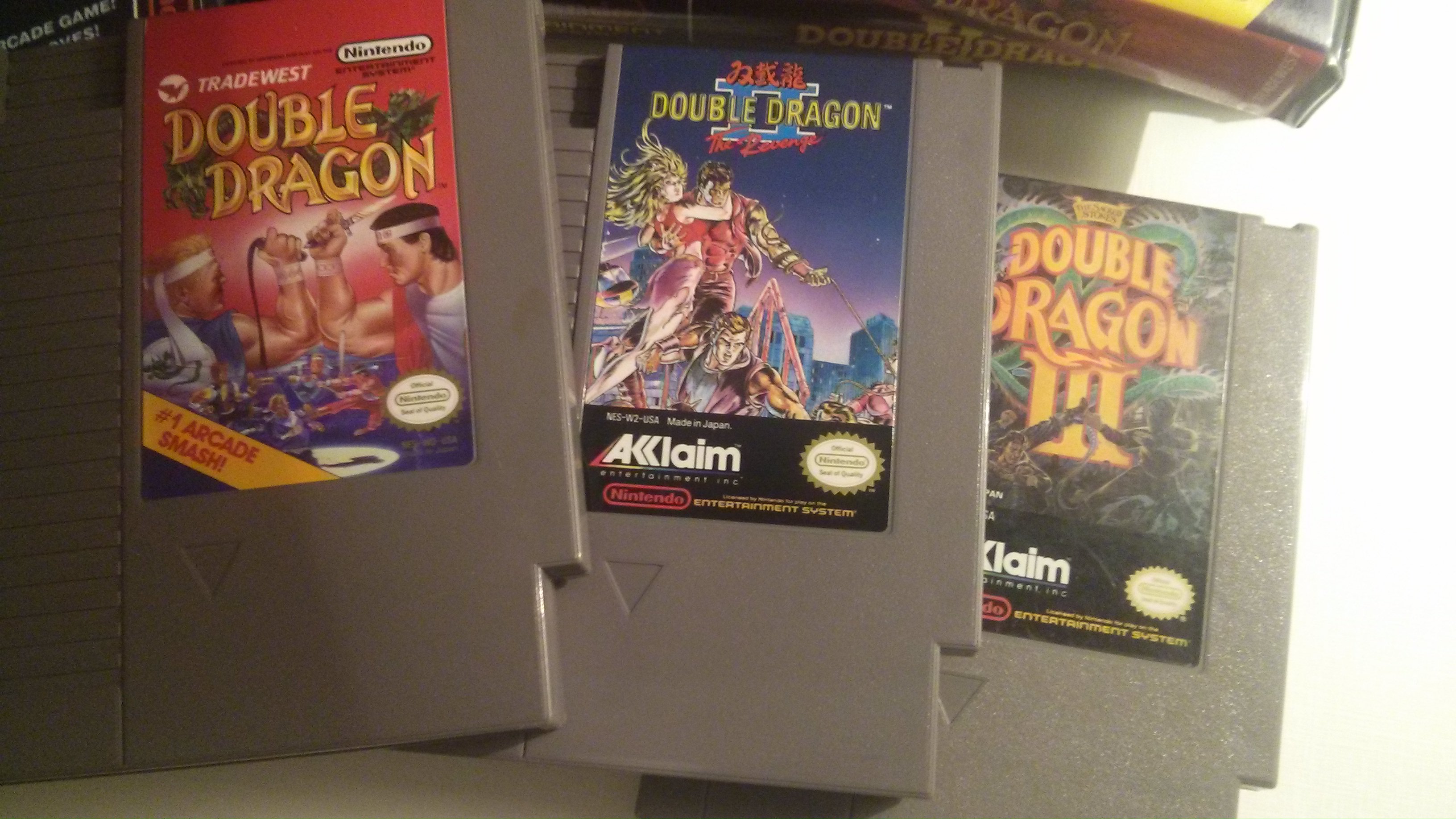 DOUBLE DRAGON NINTENDO NES GAME